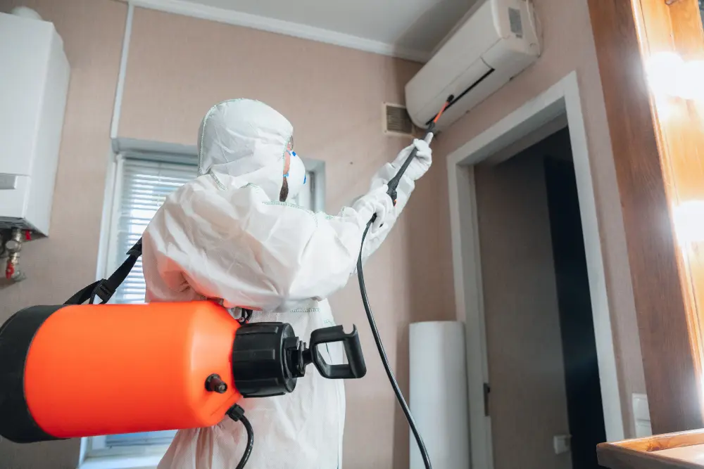 Personal de desinfección tratando diversas Plagas en Casa